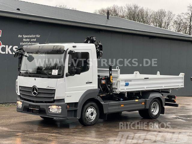 Mercedes-Benz Atego 823 4x2 DSK mit HIAB 072 Ladekran *NEU* Tipper trucks