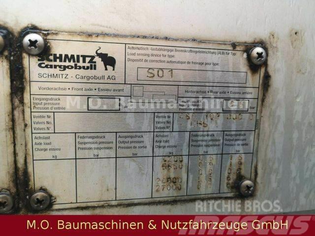 Schmitz Cargobull S 01 / 3 Achser / Luftgefedert / Low loader-semi-trailers