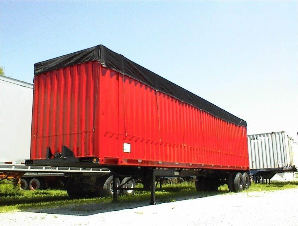  Custom Built CHIP VAN TRAILER Wood chip trailers