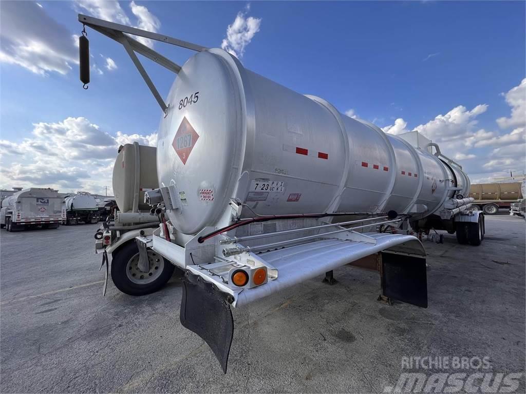 Polar DOT 407 | 8400 GAL ALUM | AIR RIDE | IN TEST Tanker trailers