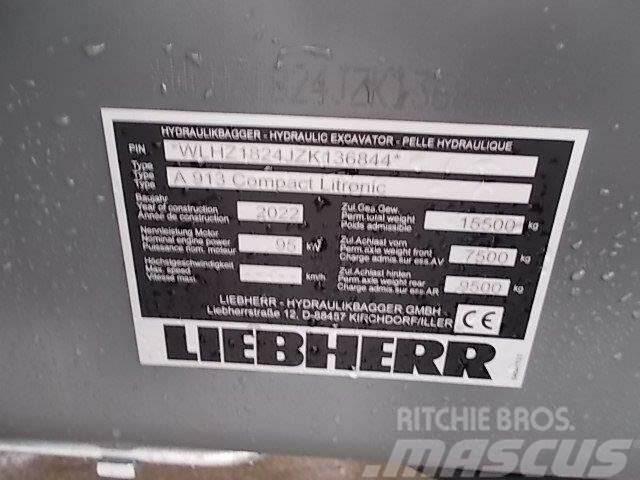 Liebherr A 913 Compact G6.0-D Litronic Wheeled excavators