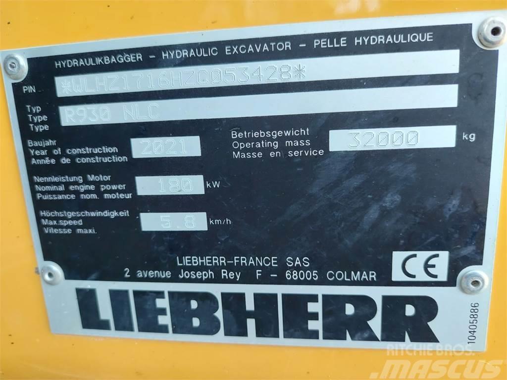 Liebherr R 930NLC Crawler excavators