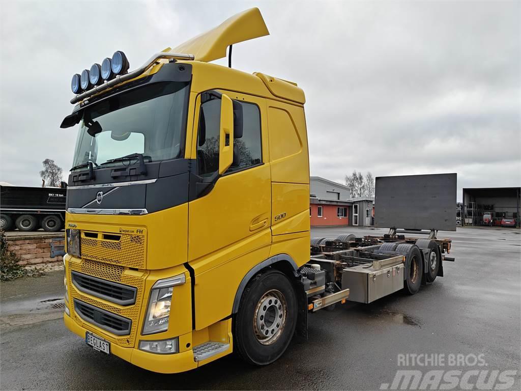 Volvo FH500 Container Frame trucks