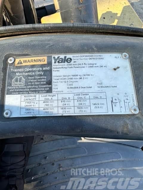 Yale GDP280 Forklift trucks - others