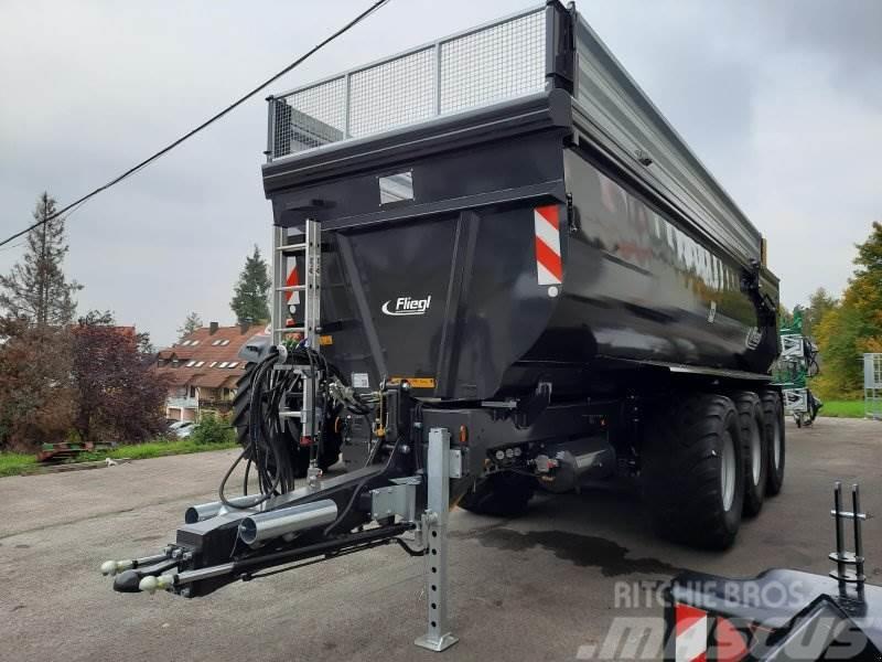 Fliegl TMK 375 S Profi S700 Spezialstahl Sand- & Schotter Tipper trailers