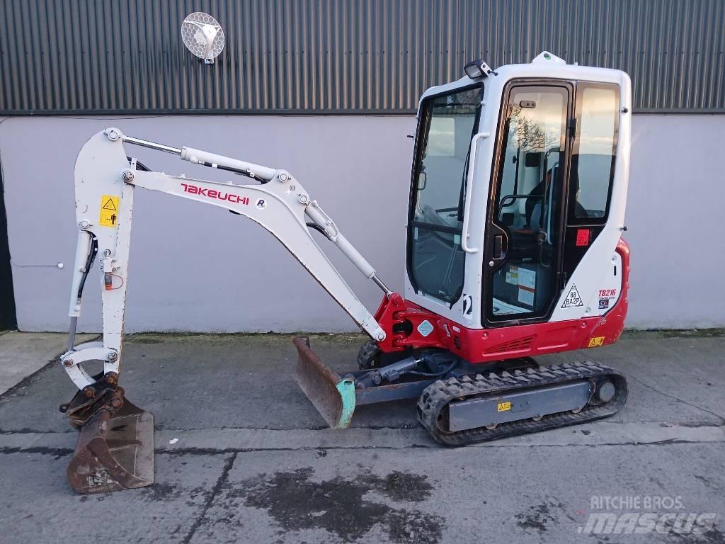 Takeuchi TB 216 Mini excavators < 7t