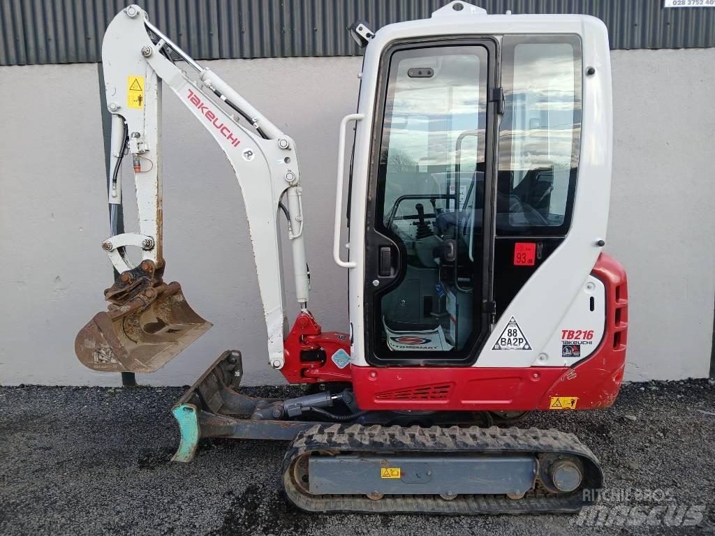 Takeuchi TB 216 Mini excavators < 7t