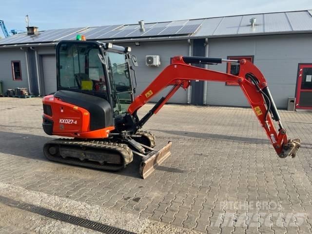 Kubota KX 027 Mini excavators < 7t