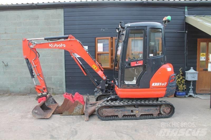 Kubota KX 61-3 Mini excavators < 7t