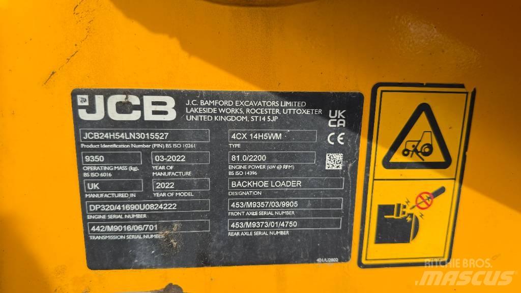 JCB 4 CX Pro TLB's