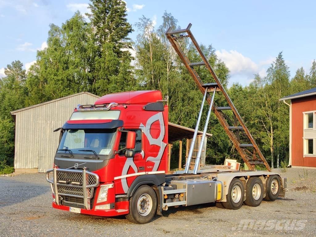 Volvo FM 500 Containerframe/Skiploader trucks