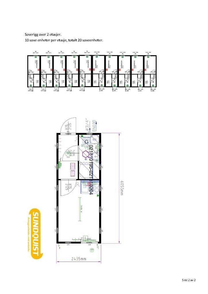 Containex Boligrigg Construction barracks