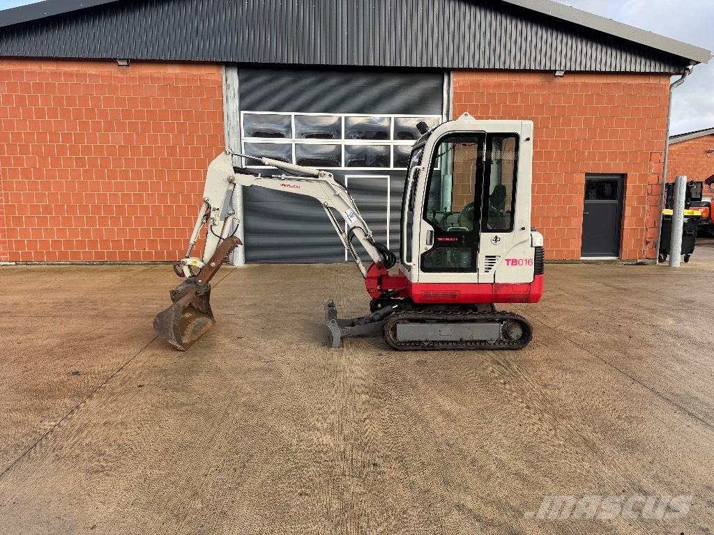 Takeuchi TB 016 Mini excavators < 7t