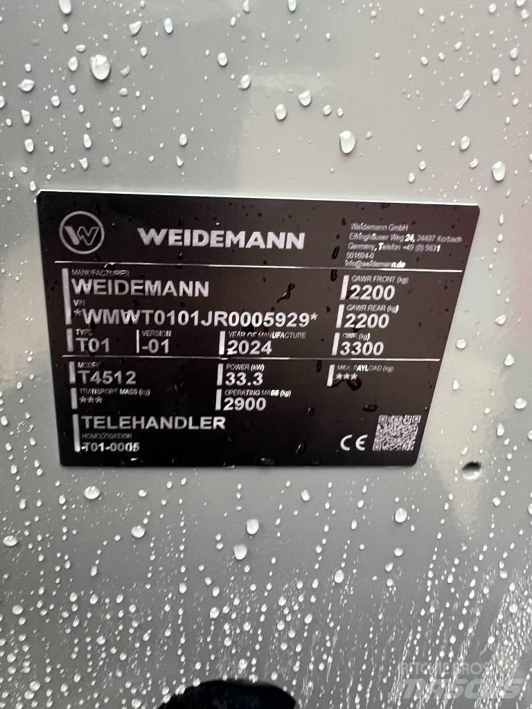 Weidemann 4512 Farming telehandlers
