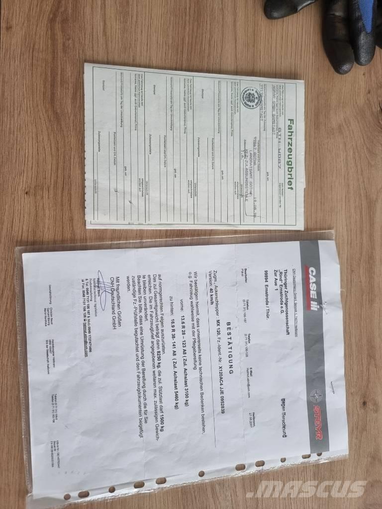 CASE MX 120 Tractors