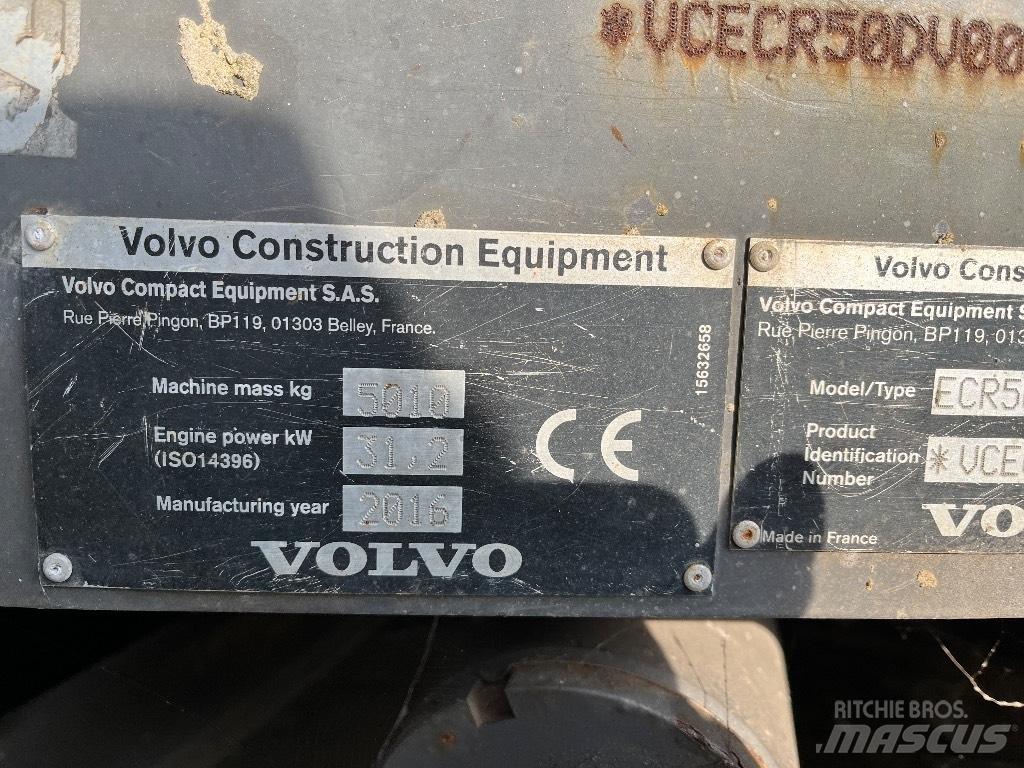 Volvo ECR 50 D Mini excavators < 7t