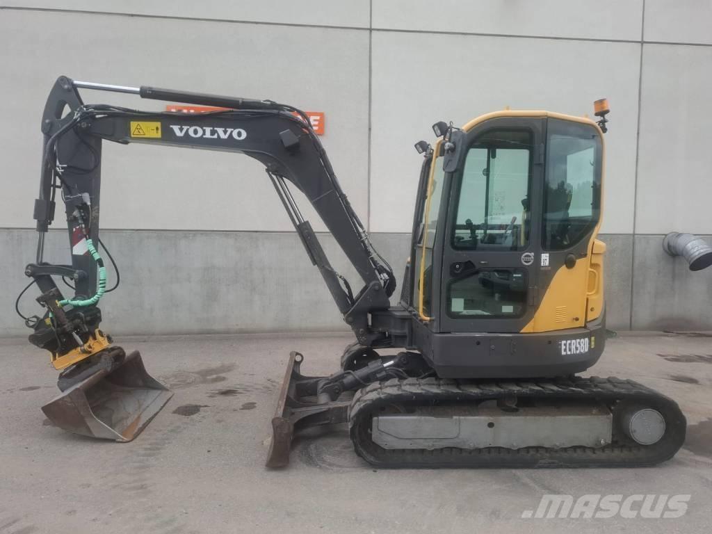 Volvo ECR 58 D Mini excavators < 7t