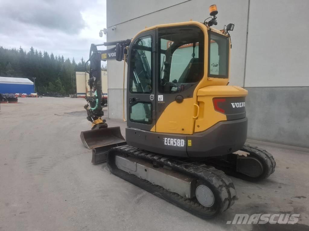 Volvo ECR 58 D Mini excavators < 7t