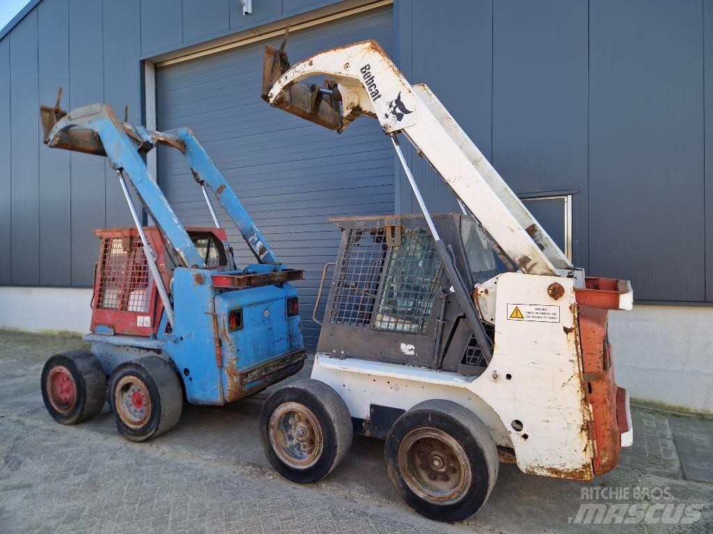 Bobcat 763 H.  2x Skid steer loaders