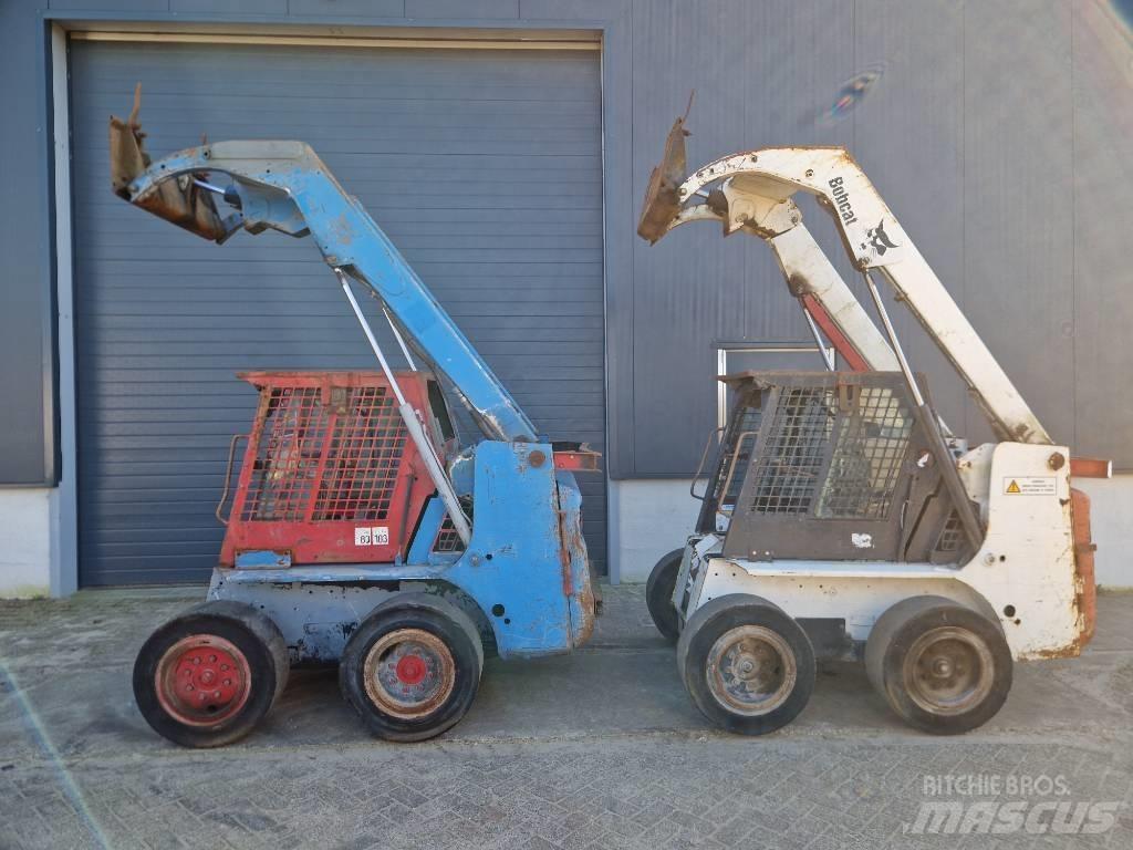 Bobcat 763 H.  2x Skid steer loaders