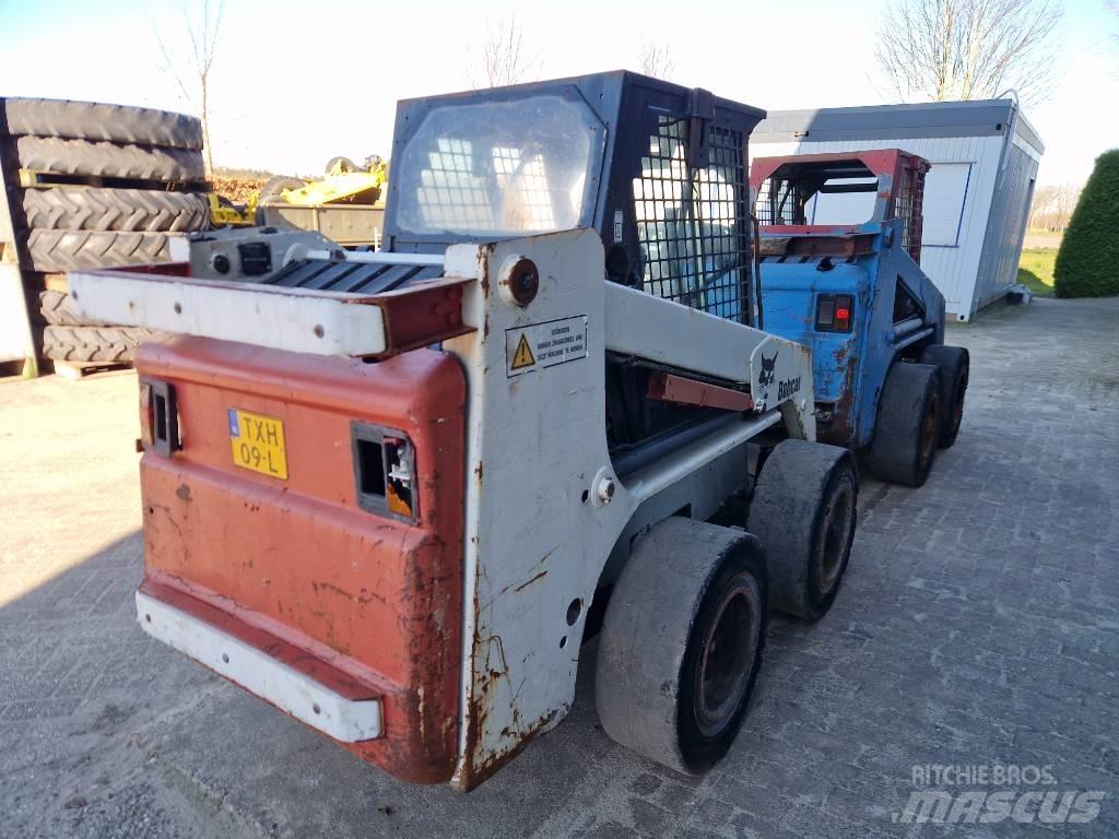 Bobcat 763 H.  2x Skid steer loaders