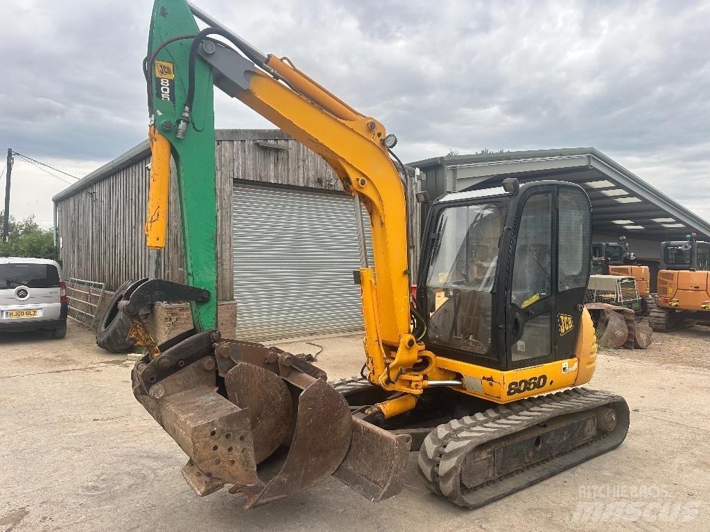 JCB 8060 Mini excavators < 7t