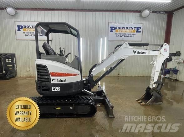 Bobcat E26 Mini excavators < 7t