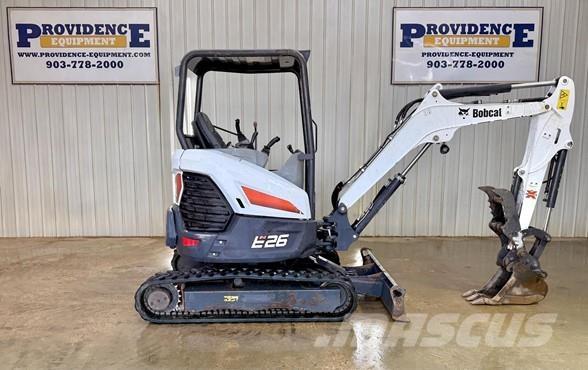 Bobcat E26 Mini excavators < 7t