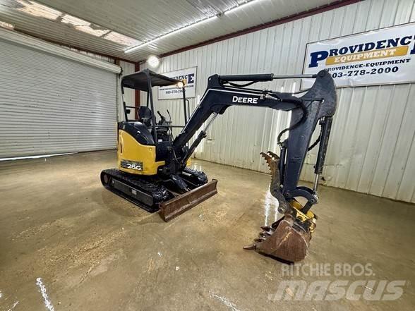John Deere 26G Mini excavators < 7t