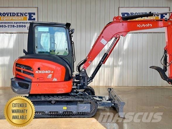 Kubota KX040-4 Mini excavators < 7t