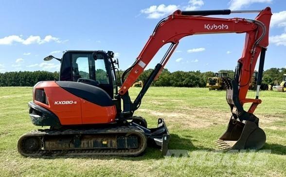 Kubota KX080-5 Crawler excavators