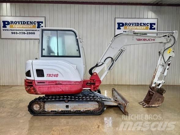 Takeuchi TB240 Mini excavators < 7t