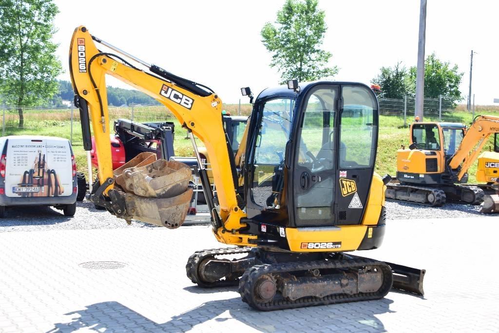 JCB 8026 CTS Mini excavators < 7t