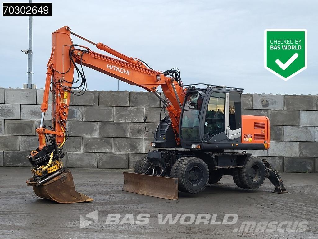 Hitachi ZX140W -3 Wheeled excavators