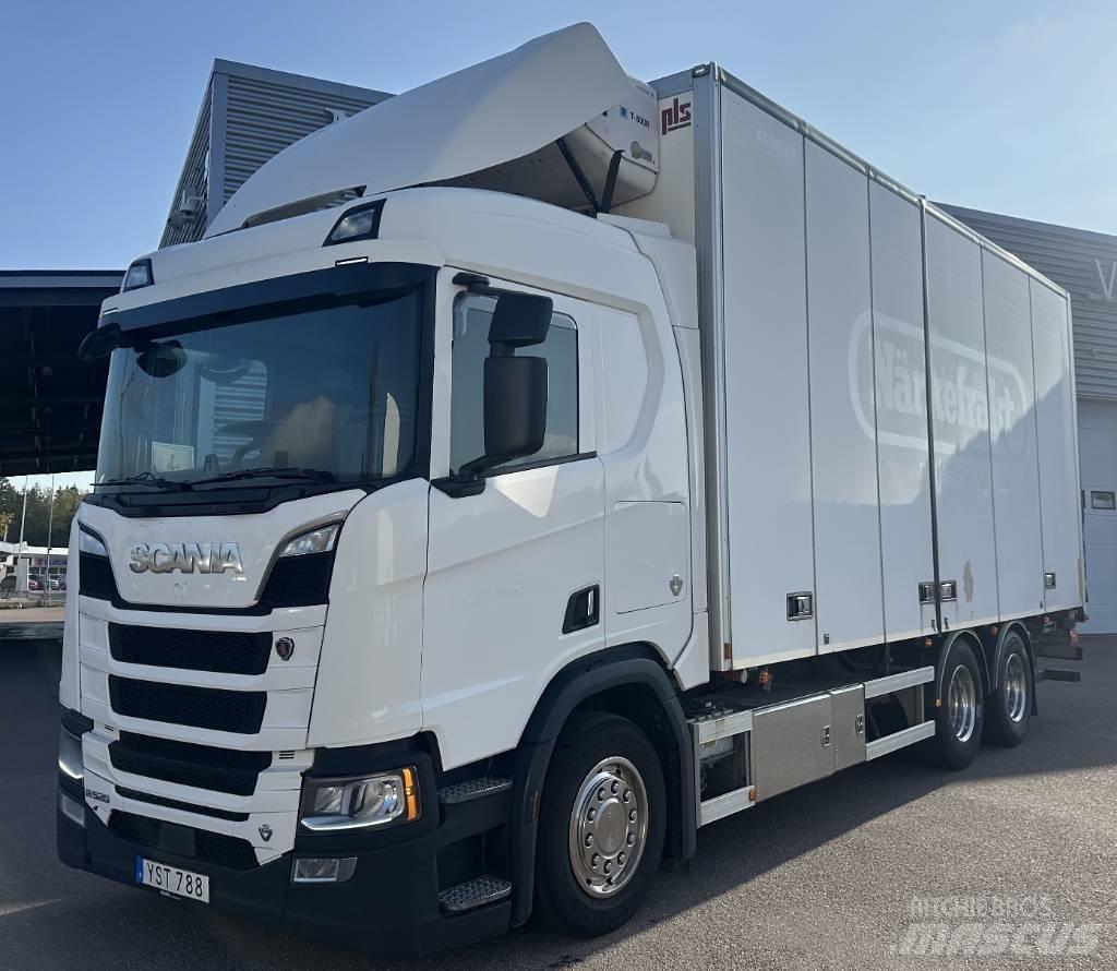 Scania R520B6X2NB Van Body Trucks