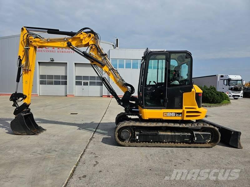 JCB 86 C-2T Midi excavators  7t - 12t