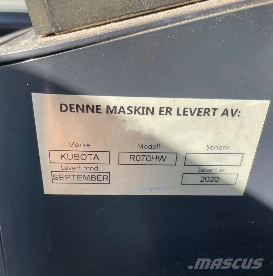 Kubota R 070 HW Wheel loaders