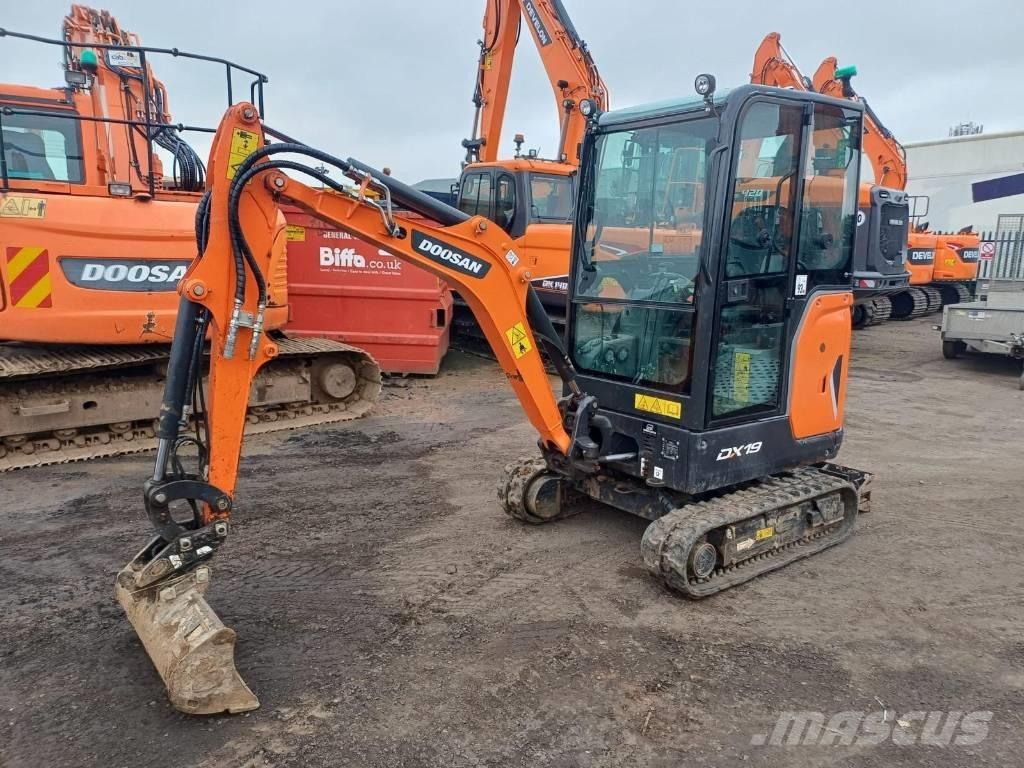 Doosan DX 19 Mini excavators < 7t