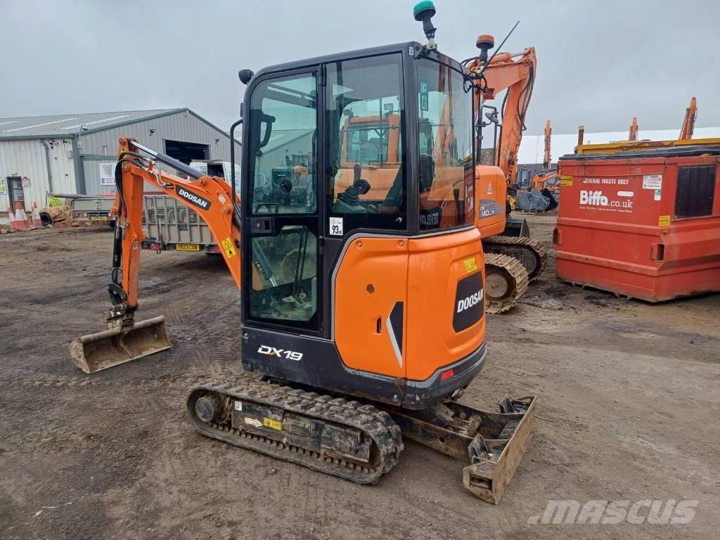 Doosan DX 19 Mini excavators < 7t