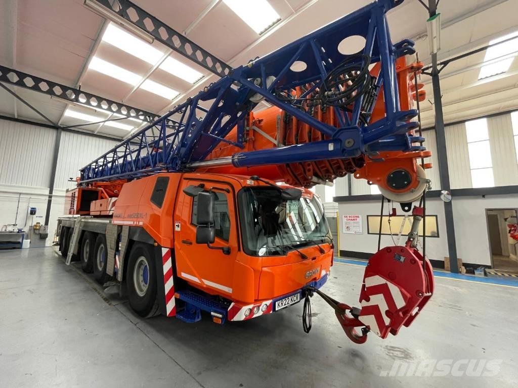 Grove GMK 5250 XL-1 Tower cranes