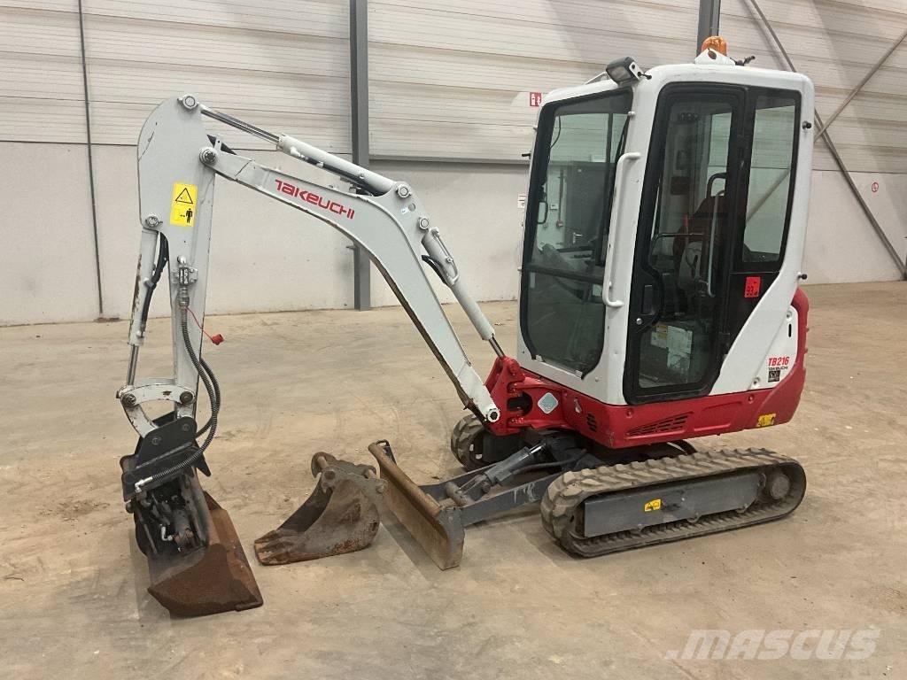 Takeuchi TB 216 Mini excavators < 7t
