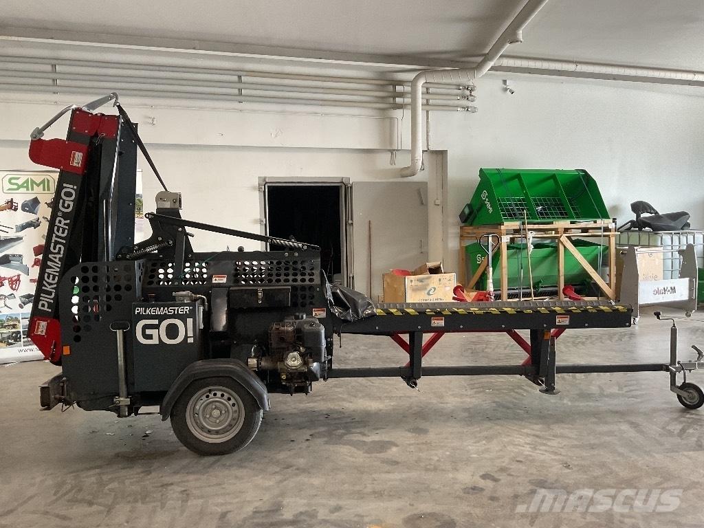 Pilkemaster Go Wood splitters, cutters, and chippers