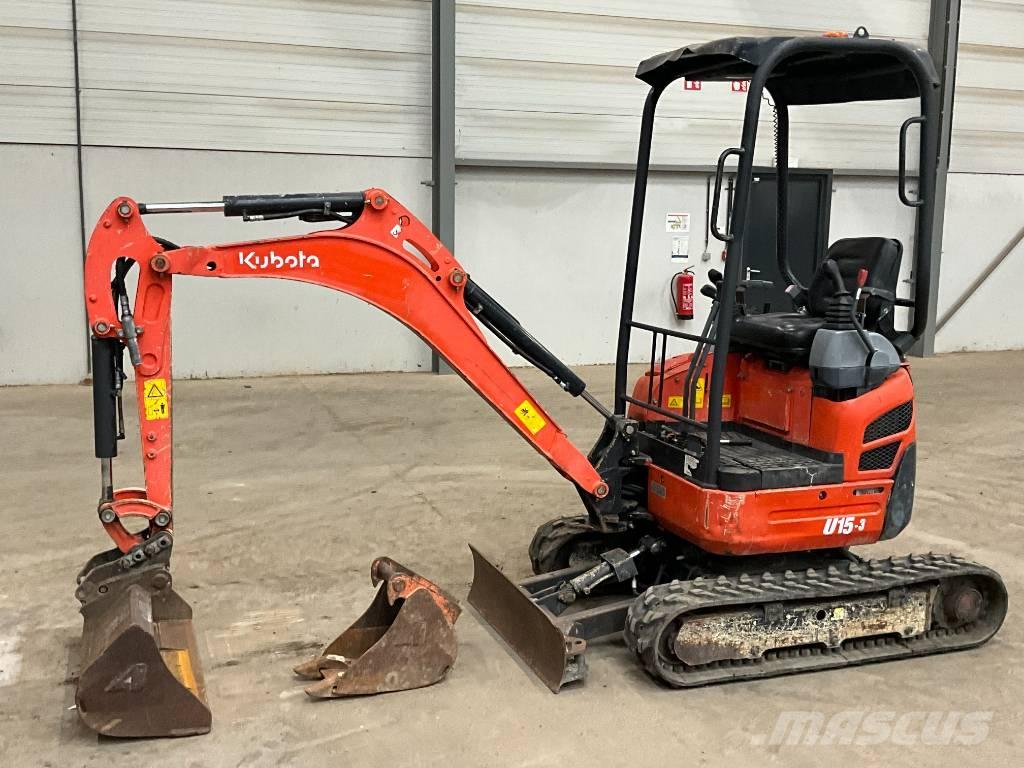 Kubota U 15-3 Mini excavators < 7t