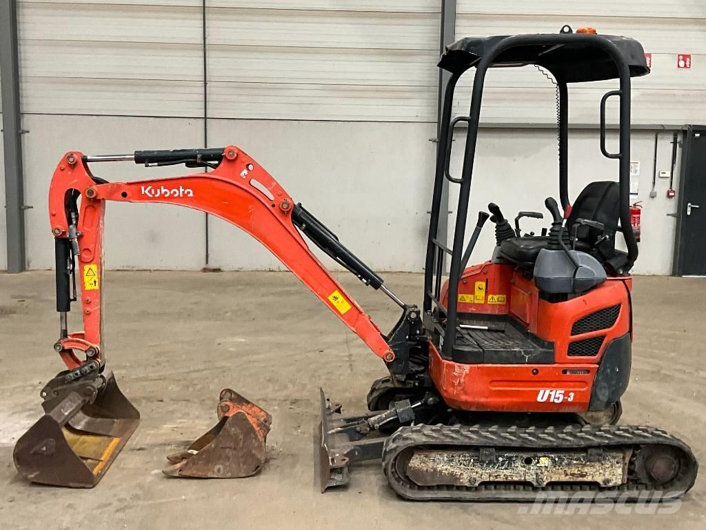 Kubota U 15-3 Mini excavators < 7t