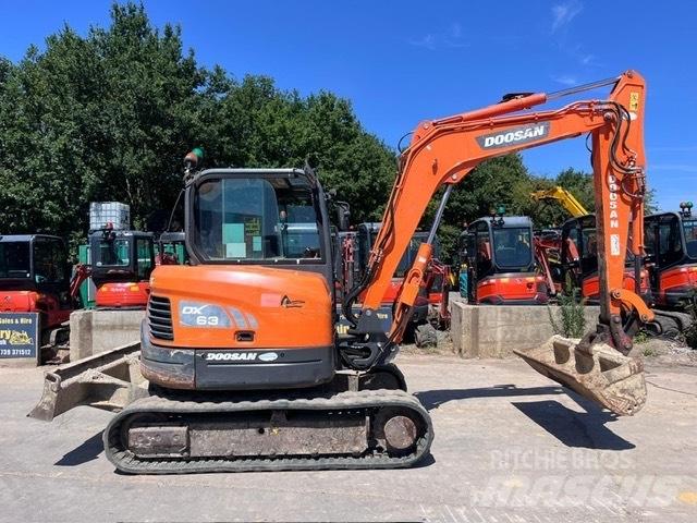 Doosan DX 63-3 Mini excavators < 7t