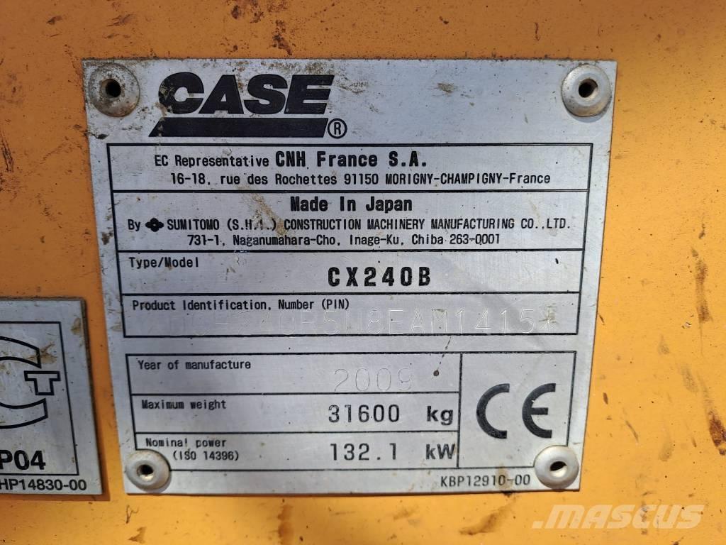 CASE CX 240 B MH Waste / industry handlers