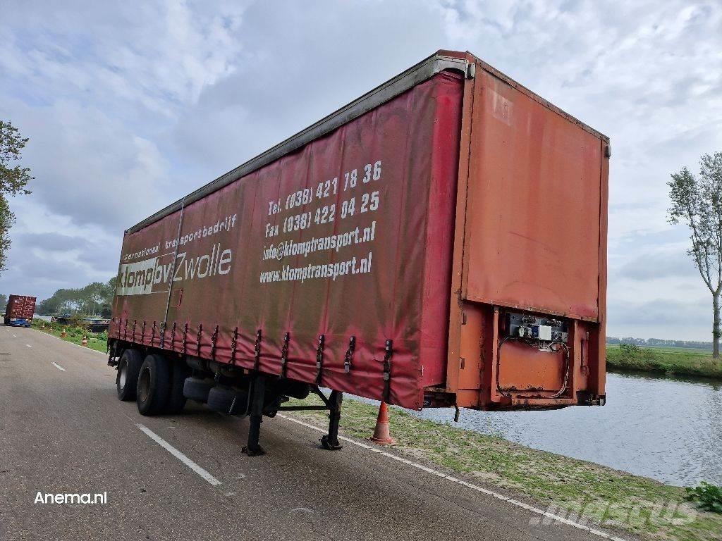 Pacton THD 232 Curtainsider semi-trailers