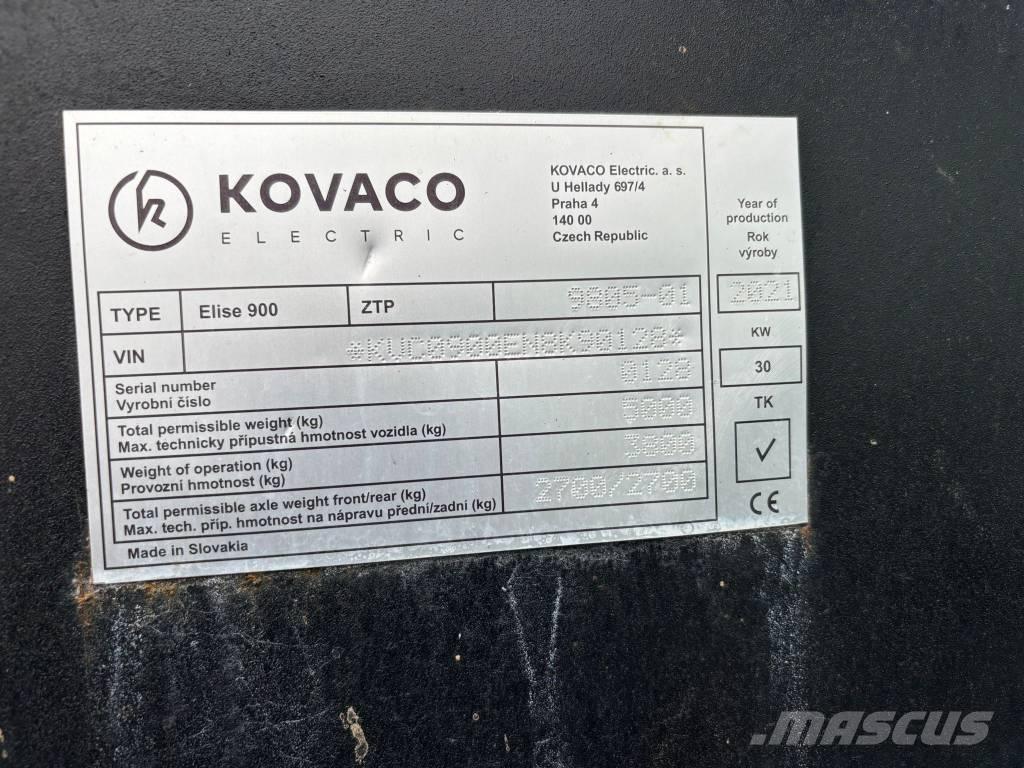 Kovaco Elise 900 Skid steer loaders