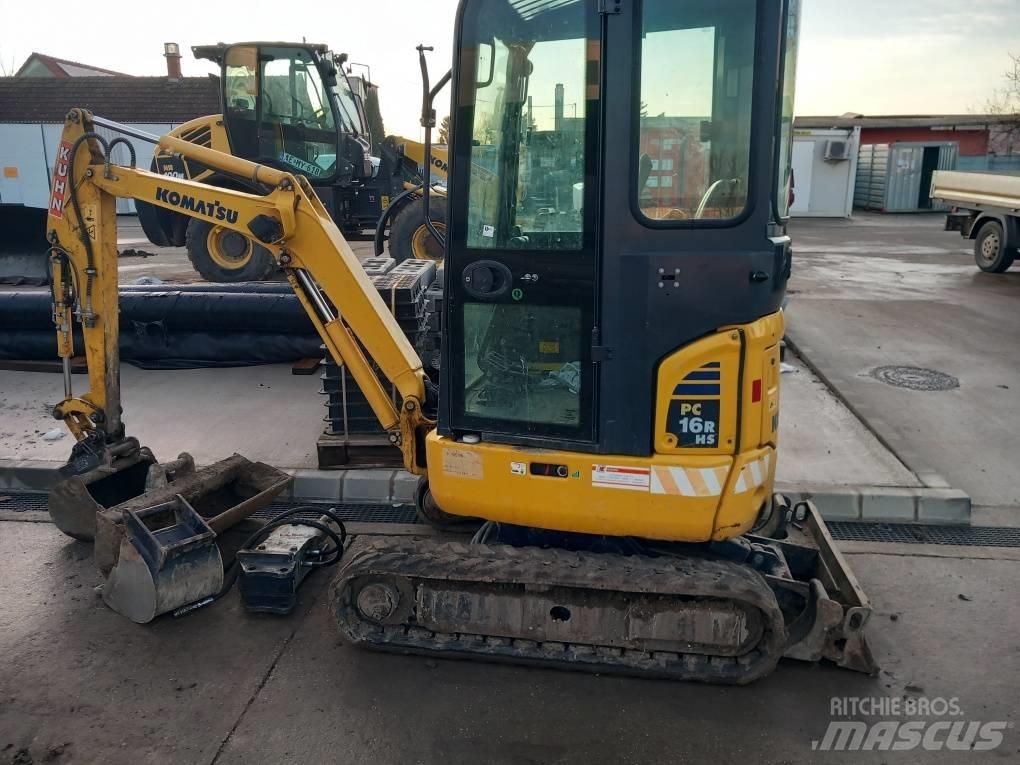 Komatsu PC 16 R-3HS Mini excavators < 7t