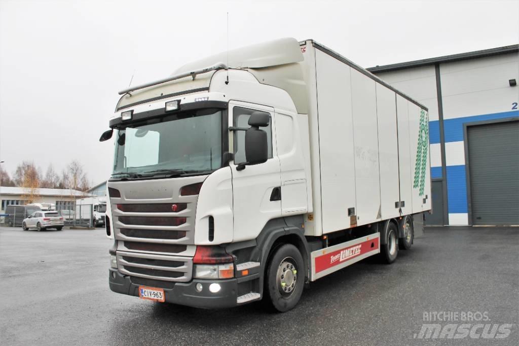 Scania R480 6x2 Van Body Trucks